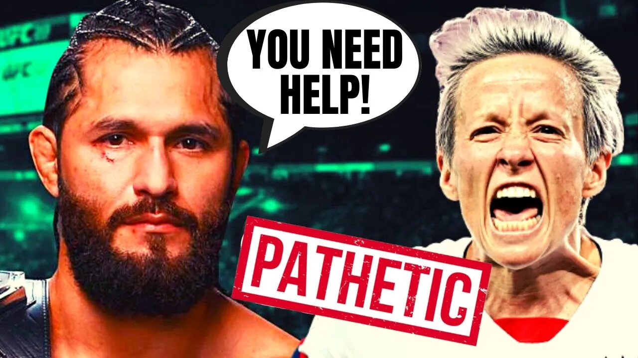 Jorge Masvidal DESTROYS Woke Megan Rapinoe For HATING America | Says She Needs Help!