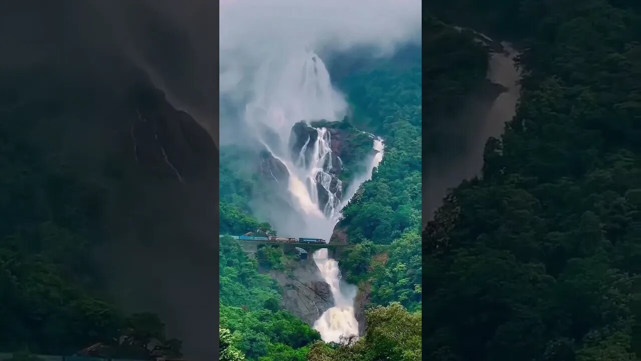 Beautiful waterfall #viral #reels #shorts #scenery #travel #trending #waterfall