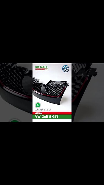 Grila bara fata VW Golf V GTI#piesarul#pieseauto#magazinonline #vw