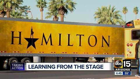 Valley high school students get chance to perform on Hamilton stage