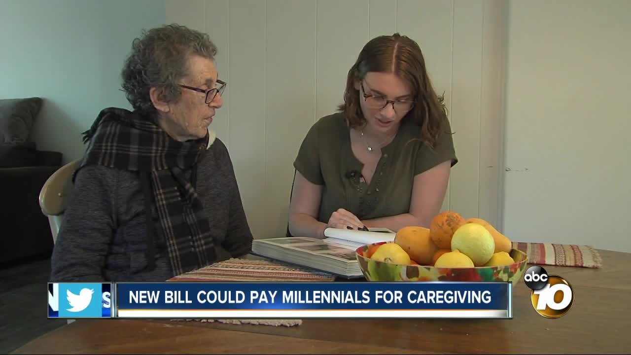 New bill could pay millennials for caregiving