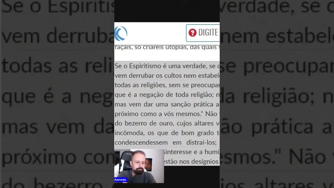 O Espiritismo e os adoradores do bezerro de ouro