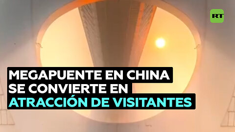 Puente de Chongqing en China se convierte en una atracción turística