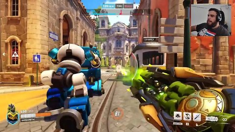 Já cheguei GANHANDO tudo! MODO ESCOLTA - Overwatch 2