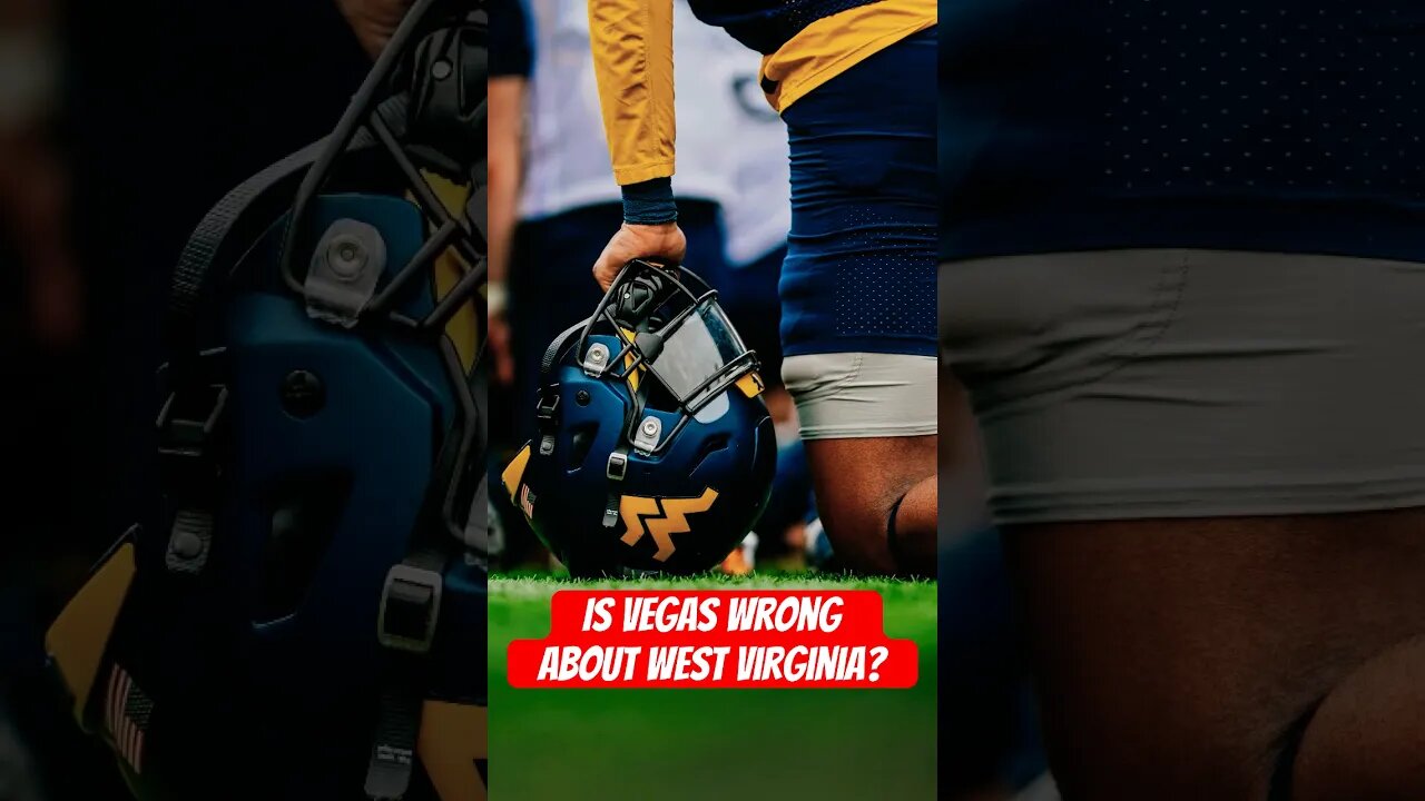 Did Vegas get this one WRONG? 🏈#collegefootballpredictions #wvufootball