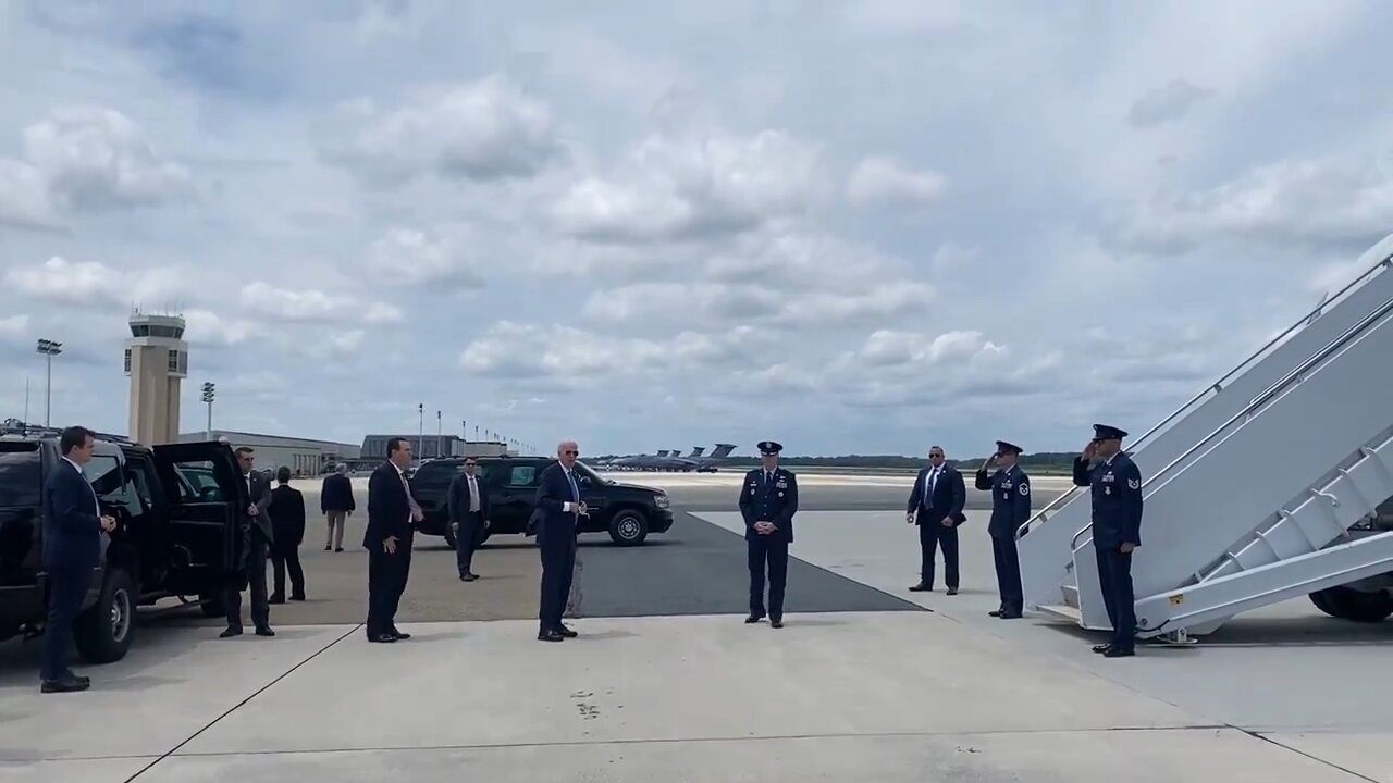 Joe Biden can barely walk. Something horrible has happened, It’s not COVID