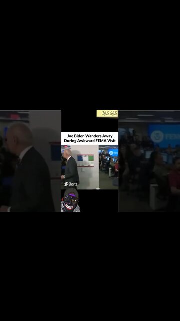 Joe Biden WANDERS AWAY During Strange FEMA Visit!