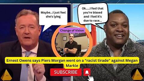 Ernest Owens claims Piers Morgan made racist remarks...offers no proof