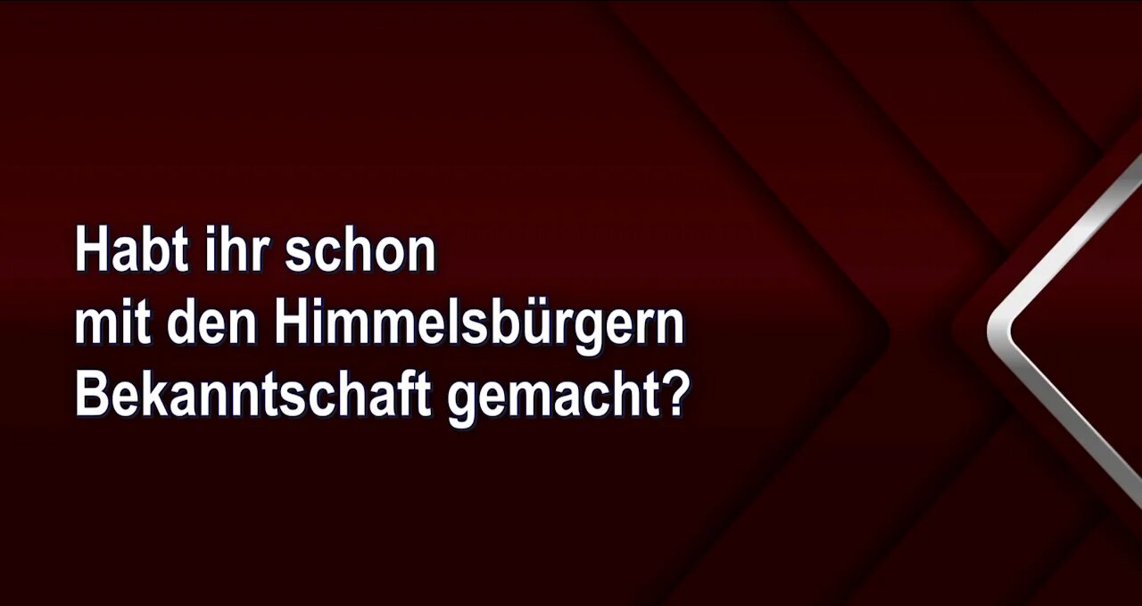 Habt ihr schon mit den Himmelsbürgern Bekanntschaft gemacht?