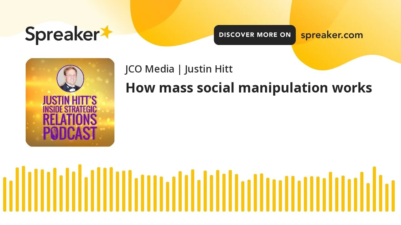 How mass social manipulation works