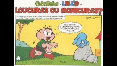 Cebolinha&Louco em-Loucuras ou Monicuras | Gibis do Rapha 2