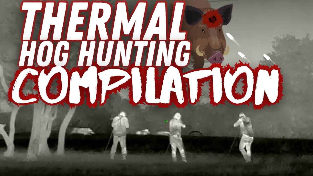 Crazy Thermal Hog Hunting Compilation