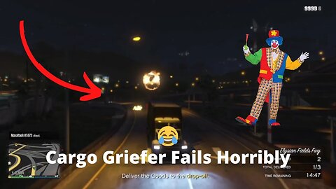 GTA Online Cargo Griefer FAILS HORRIBLY!!! - I SOLD My Nightclub Still!!!