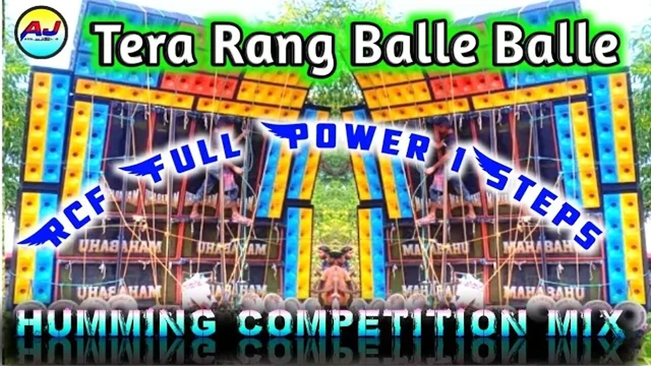 Competition Dj Song / Sarswati puja Dj Song 2023 / Sarswati puja Dj / Rcf Full Power 1Steps Humming