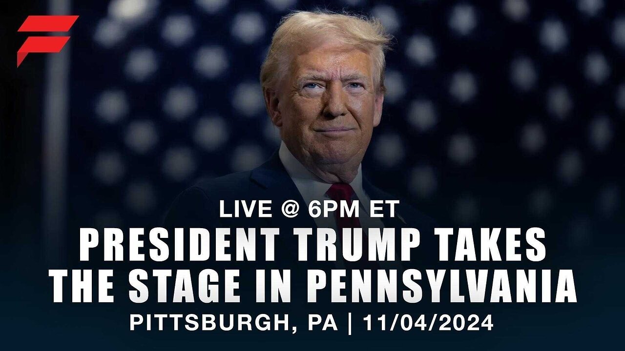 PRESIDENT TRUMP LIVE FROM PITTSBURGH, PA | 4 NOVEMBER 2024