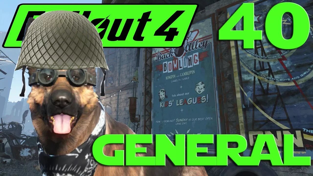 Let's Play Fallout 4 no mods ep 40 - General Of The Minutemen