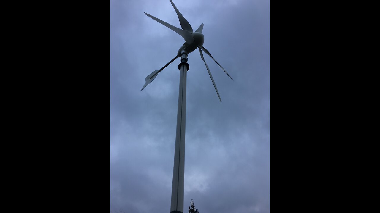 Tumo-International wind turbine at 65'