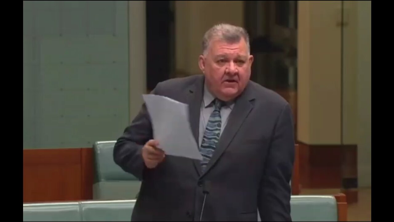 Australian politician Craig Kelly drops Ivermectin truth bombs in parliament