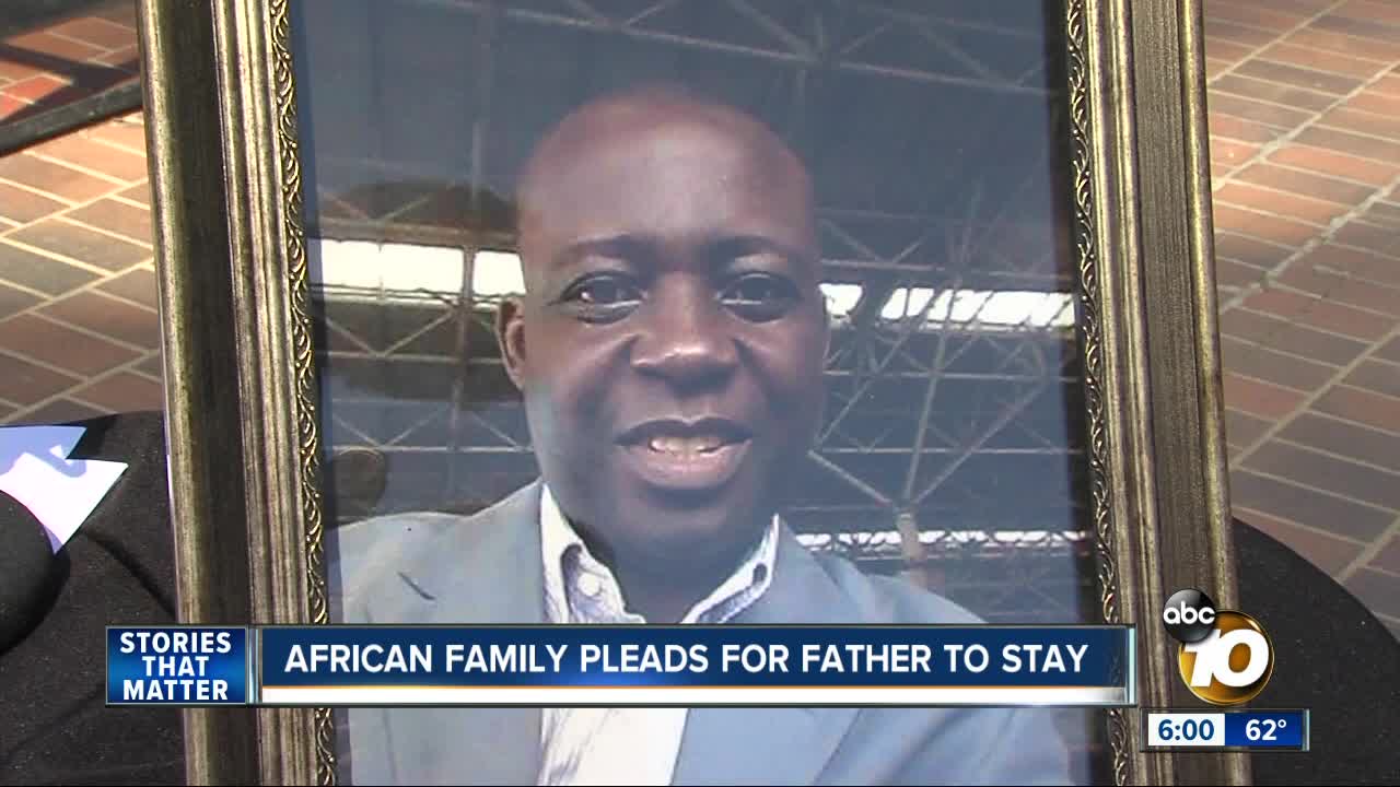 African family pleads for father to stay in America