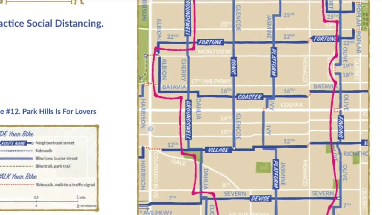 Bke Streets Denver has created solo adventures to get you outside with social distancing