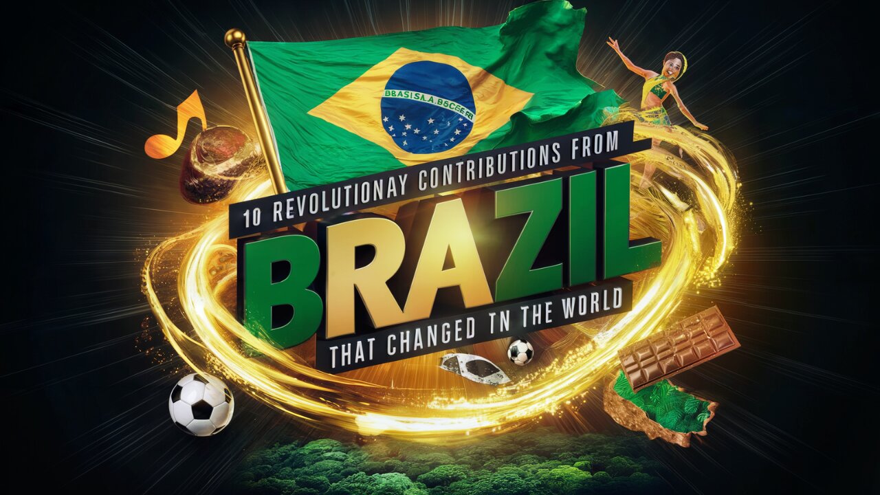 🇧🇷🌍 10 Revolutionary Contributions From 🇧🇷BRAZIL, "THAT CHANGED THE WORLD"