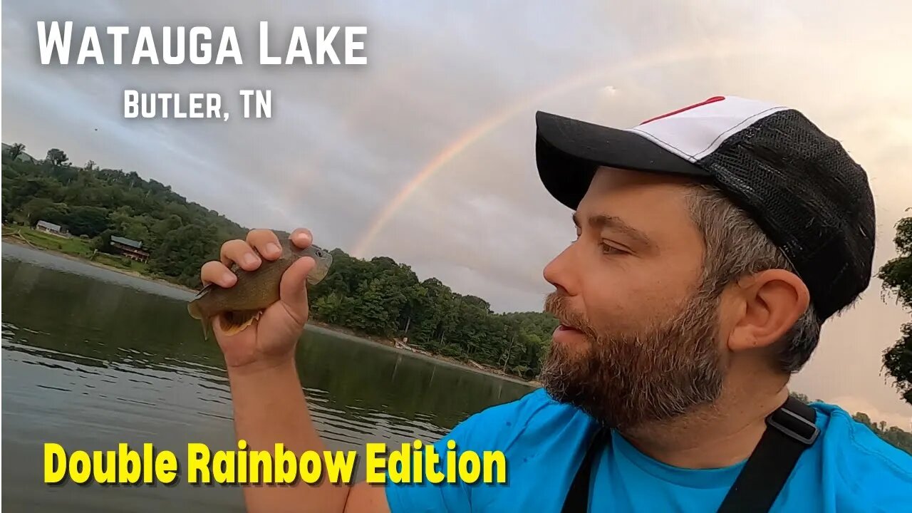 Watauga Lake - Kayak Fishing for Bass in a Mountain Lake - Butler, TN