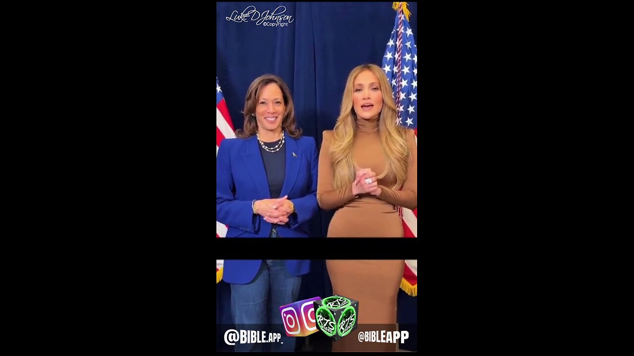 The Jennifer Lopez fiasco ... JLo 's endorsement to Kamala Harris # CHRIST Is King