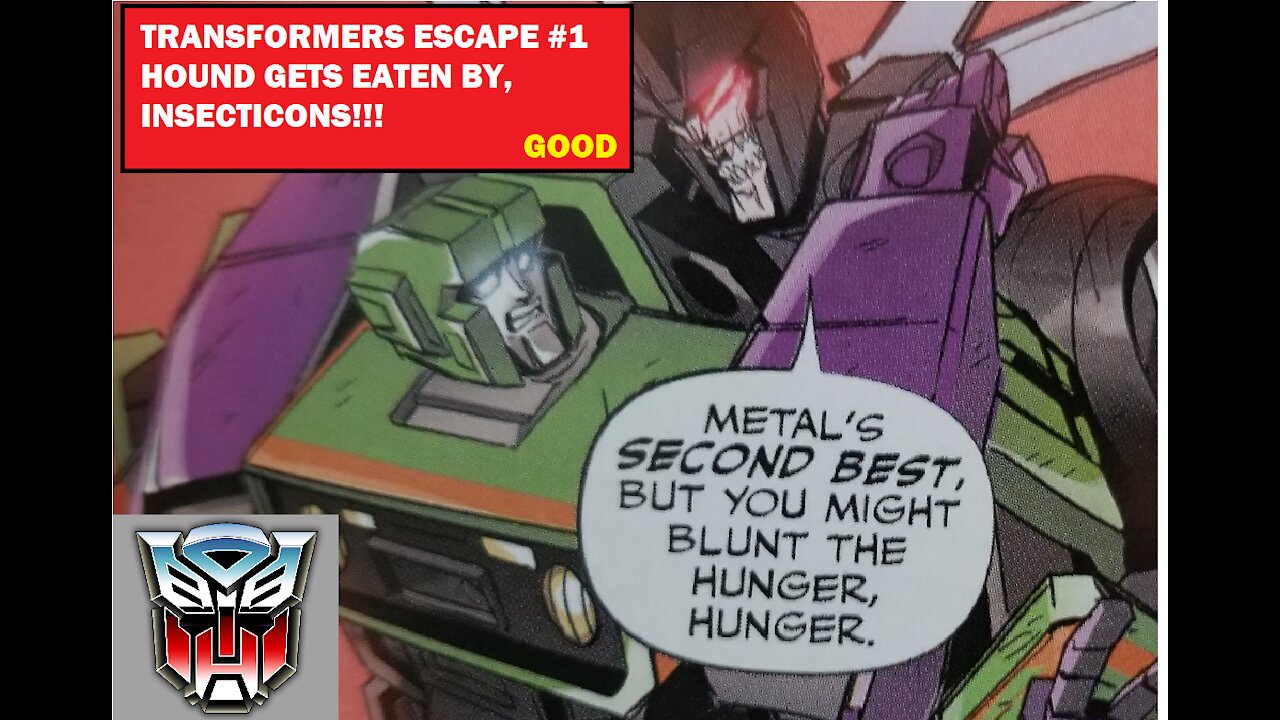 TRANSFORMERS ESCAPE #1 REVIEW