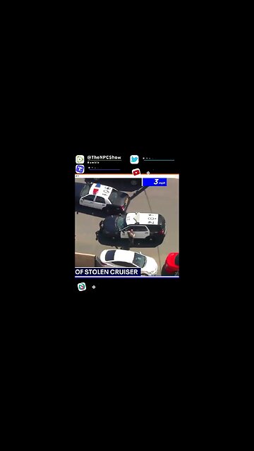 LA Sheriff Forgets To Put Vehicle In Park 🟠⚪🟣 NPC Crime