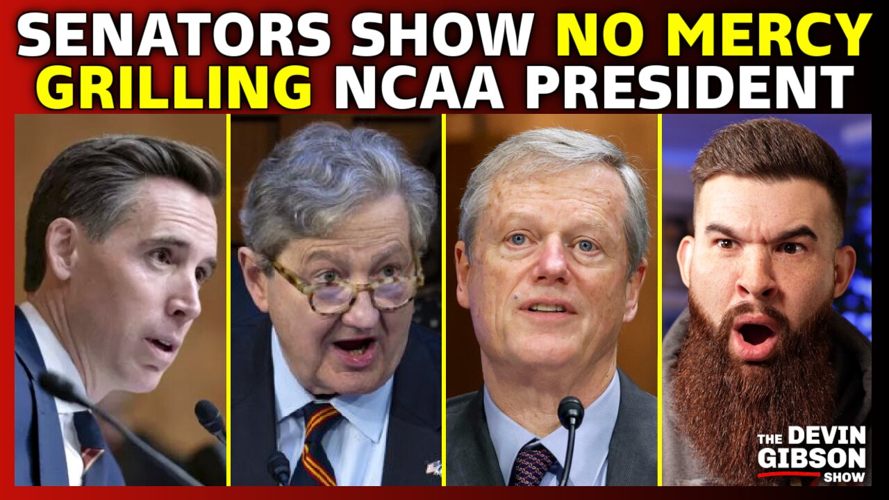 HEATED Exchange! Senators Show No Mercy GRILLING NCAA President