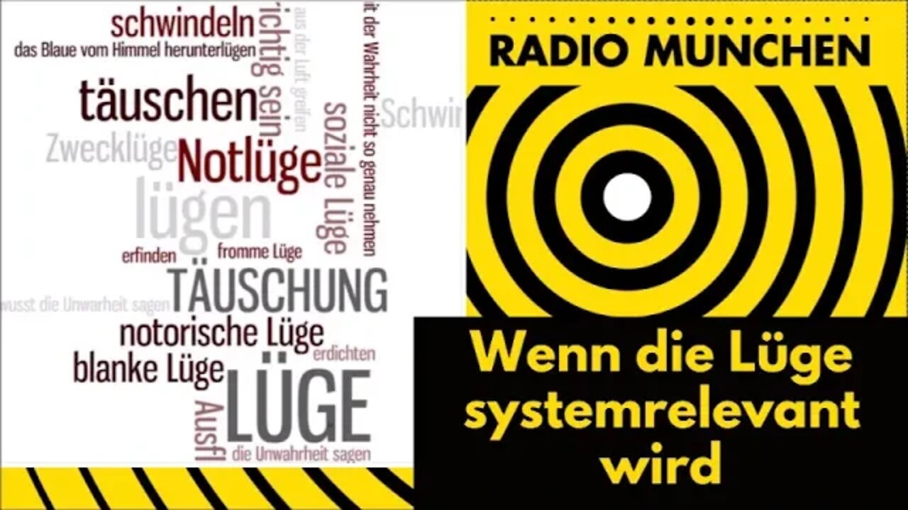 Wenn die Lüge systemrelevant wird von Milosz Matuschek