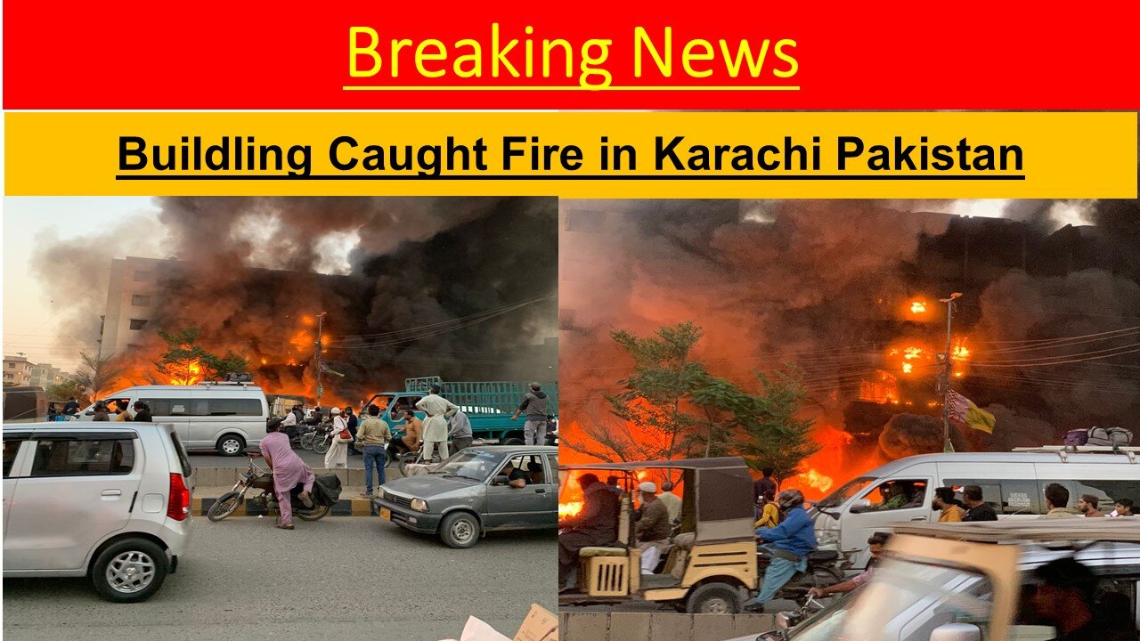 World Update 06 Dec 2023 - Furniture market with residential in building caught fire