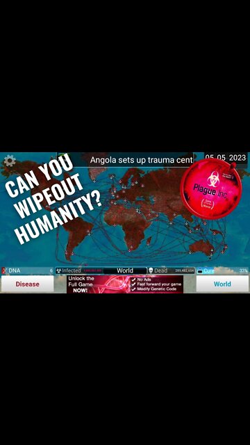 Can You Wipe Out Humanity? 2012 Plague Inc.