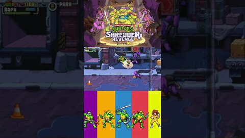 TARTARUGAS NINJAS SHORTS #55 - FASE 10