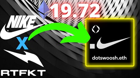 RTFKT and Nike Have Bought "Dotswoosh.eth"!