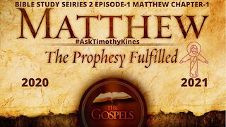 #AskTimothyKines Bible Study: Live Stream; E-1 S-2