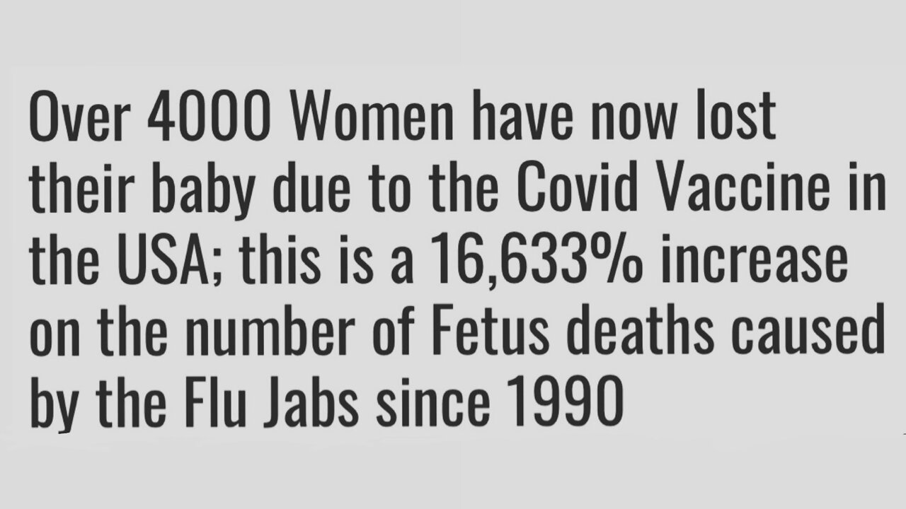 THE VACCINE IS TURNING OUT TO BE A DISASTER | 11.04.2022
