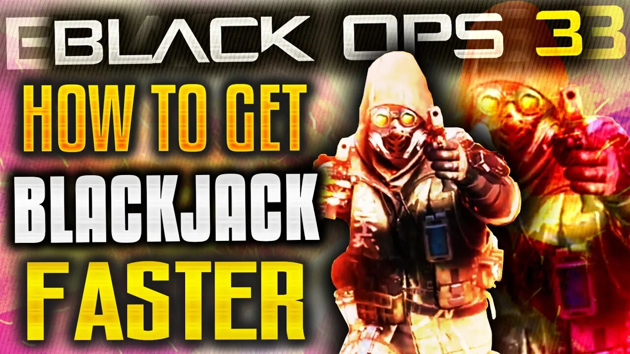 HOW TO GET "BLACKJACK FAST" - "BLACKJACK UNLOCKED FAST" - COMPLETE "MERCENARY CONTRACTS" FAST! (BO3)