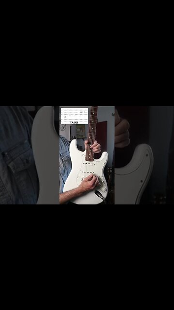 Keith Richards guitar solo from sympathy for the devil (w/ tabs!)#shorts