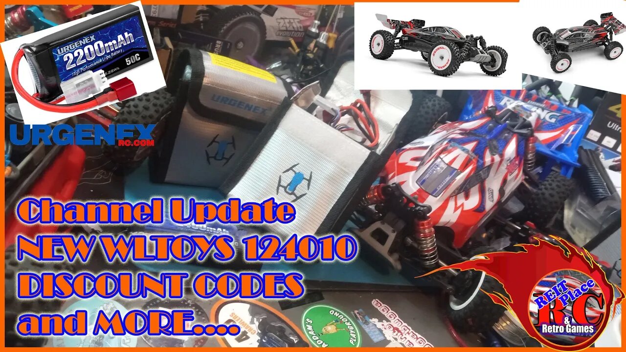 Update - New WLTOYS 124010 1/12 - UREGNEX discount - New Car for the channel - Whats Next