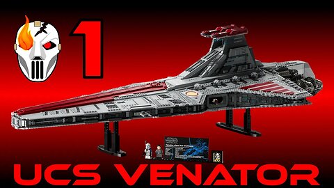 LEGO UCS Venator Build-stream! (1)