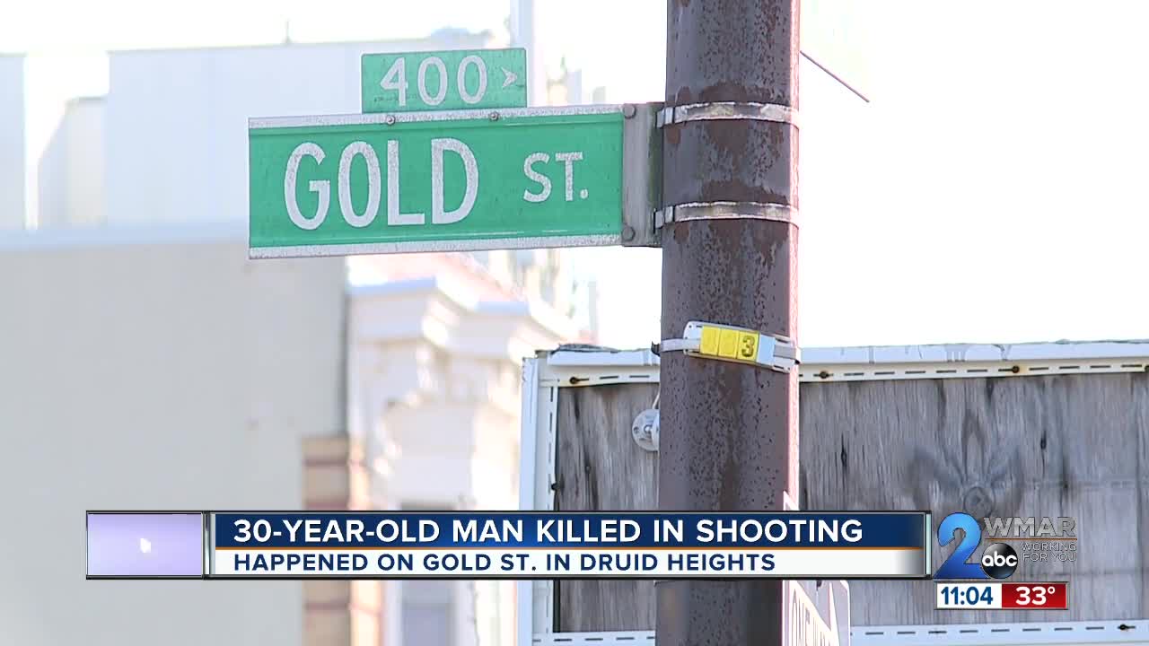 30-year-old man shot and killed in West Baltimore