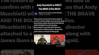 Andy Muschietti Will Direct The BRAVE & The BOLD!