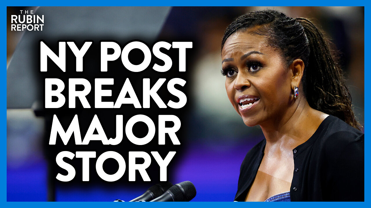 NY Post Breaks Shocking Story of Michelle Obama’s Plan to Take Biden’s Place in 2024