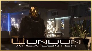 Deus Ex: Mankind Divided - London: Apex Center [Ambient+Suspicious Theme] (1 Hour of Music)