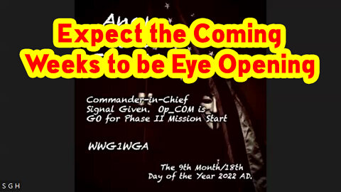We are a GO | Public Takedown Operations Beginning | Expect the Coming Weeks to be Eye Opening