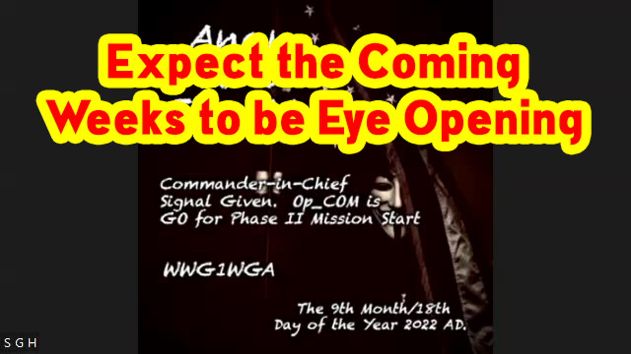We are a GO | Public Takedown Operations Beginning | Expect the Coming Weeks to be Eye Opening