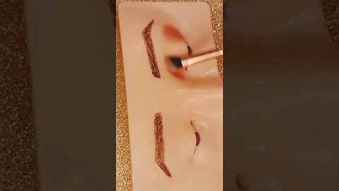 eyeshadow look makeup practice board #ytshorts #mehsimcreations #makeup #practiceboard #short