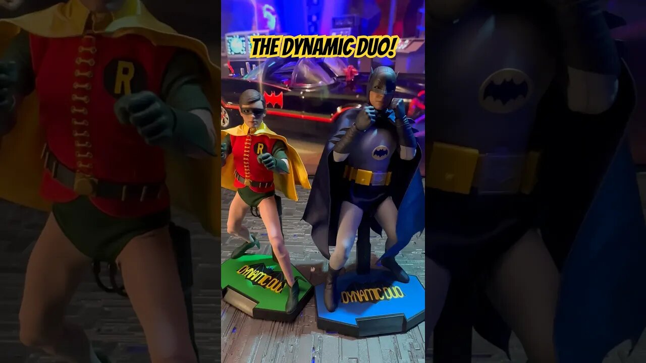 The Dynamic Duo #batman and Robin from Saturn Toys. #actionfigures #stopmotion coming soon!