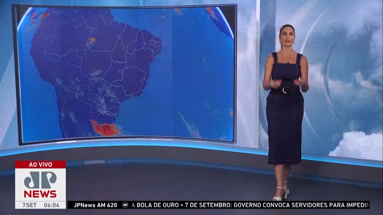 Feriado prolongado com chuva forte no Sul | Previsão do Tempo